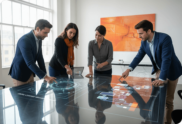 vCyberiz team collaborating on SWIFT security assessment